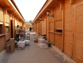 محافظ القاهرة يعلن بدء تسكين مكتبات سور الأزبكية الجديد.. صور