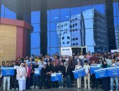 فوز فريقين من طلاب جامعة دمنهور بالمركز الأول فى "Health Care" و "Education Technology"
