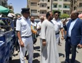 ضبط 93 مخالفة فى حملة مرافق بمنطقتى العارف والقيسارية بحى غرب سوهاج