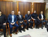 نجوم الرياضة يقدمون واجب العزاء فى ميمى عبد الرازق