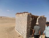 رئاسة مركز الخارجة: إزالة تعديات على مساحة 75 فدانا أملاك للدولة بقرية جناح