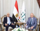 رئيس مجلس الدولة يستقبل النائب العام لتقديم التهنئة بتوليه منصبه الجديد