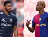لامين يامال يرحب بـ راشفورد فى برشلونة