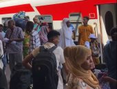 انطلاق قطار عودة السودانيين طواعية من محطة مصر إلى أسوان