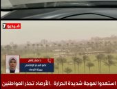 موجة شديدة الحرارة.. الأرصاد تنصح المصريين بتجنب المناطق سيئة التهوية.. فيديو