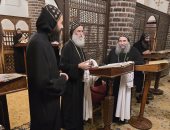 الكنيسة تقيم قداس ذكرى الأنبا ساويرس بدير "المحرق"