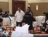أحلام تجرى بروفات حفلها فى مهرجان جرش.. فيديو