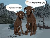 المجاعة فى غزة لم يسلم منها بشر و لا شجر.. كاريكاتير اليوم السابع