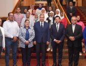 انطلاق فعالية "اليوم الرياضى العربى" الأول باستاد الإسكندرية