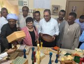 منبع صناعة الشال والفخار والخزف وأخشاب السرسوع.. محافظة قنا قبلة الحرف التراثية واليدوية.. المحافظ: مركز نقادة نموذج حى لتكامل مقومات السياحة.. ونعمل وفق رؤية لخلق مسارات جديدة تدعم الاقتصاد المحلى.. صور