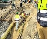 كيلو و886 متر طول الكابلات الجديدة للخط الاحتياطى بمحطة محولات جزيرة الذهب.. فيديو
