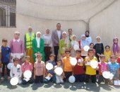 حياة كريمة تطلق مبادرة "قرى تقرأ" بشبين القناطر.. مسؤول التوعية بالمبادرة الرئاسية: توزيع 7000 كتاب بمراكز الشباب بالقليوبية والجيزة.. نستهدف توزيع 100 ألف كتاب.. وأنشطة تفاعلية للأطفال.. صور