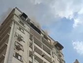 السيطرة على حريق شقة سكنية بأعلى برج فى السويس دون إصابات