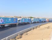 شاحنات مساعدات الباقيات الصالحات عضو التحالف الوطنى تنضم لقافلة مسافة السكة