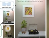 أداة جديدة توفر التحكم المباشر في الإضاءة للصور بتقنية 3D