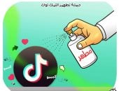 حملة تطهير التيك توك فى كاريكاتير اليوم السابع