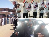الشباب والمرأة يتصدرون المشهد في انتخابات مجلس الشيوخ بالمحافظات.. كفيفة عمرها 90 سنة بالفيوم: عايزة افرح ببلدي.. ناخبون بالمنوفية يحملون صور الرئيس السيسي: رجل بحجم مصر.. والمفتى: المشاركة مسؤولية وطنية.. صور