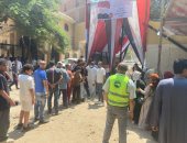 انتخابات الشيوخ 2025.. إقبال كبير على اللجان بدائرة الوراق.. صور