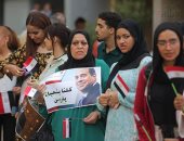 استمرار توافد الناخبين أمام لجان التصويت لانتخابات مجلس الشيوخ