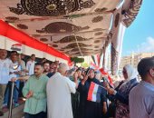 فتح لجان دائرة منشأة القناطر وبدء توافد الناخبين للمشاركة بانتخابات الشيوخ