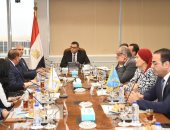 وزير الإسكان يلتقى وفدا من الجالية المصرية بأمريكا واتحاد شباب المصريين بالخارج 