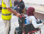فتاة من ذوى الهمم تشارك فى انتخابات مجلس الشيوخ.. فيديو