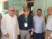 وفد من المتابعين الدوليين يتفقد لجان انتخابات الشيوخ فى كفر الشيخ.. صور