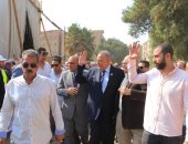 أمين حزب الجبهة الوطنية بالجيزة يتفقد لجان انتخابات الشيوخ بالحوامدية والبدرشين