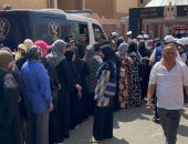 أطول طابور سيدات ثانى أيام انتخابات الشيوخ أمام لجان الأسمرات.. فيديو وصور