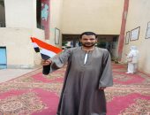 صعيدى من الزقازيق خلال مشاركته بانتخابات الشيوخ: "مصر عظيمة وهتفضل عظيمة بشعبها"
