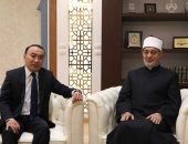 مفتي الجمهورية يستقبل سفير كازاخستان ويشيد بمتانة العلاقات الدينية