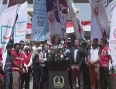 نبيلة مكرم: مصر تقدم المساعدات الإنسانية والإغاثية لأهالينا فى غزة من منطلق ما نؤمن به