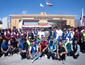 التحالف الوطني يعقد مؤتمرًا صحفيًا أمام معبر رفح بعد إطلاق قافلته الحادية عشرة لدعم غزة