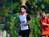 عمرو ناصر ينتظم في تدريبات الزمالك بعد التعافى من الإصابة