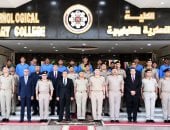 الكلية العسكرية التكنولوجية تحتفل بتخريج الدورة الثانية للمرشحين للعمل بمصلحة الطب الشرعى