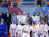 وزير الشباب والرياضة يشهد منافسات البطولة العربية للجودو للأندية بالإسكندرية