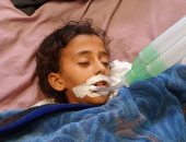 الطفلة سادين النجار تفقد القدرة على الحركة والتنفس بسبب التلوث ونقص العلاج فى غزة