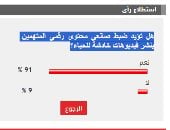 91% من القراء يؤيدون ضبط صانعى محتوى رقمى المتهمين بنشر فيديوهات خادشة للحياء