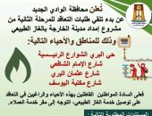 بدء تلقى طلبات المرحلة الثانية من مشروع توصيل الغاز الطبيعى بالوادى الجديد
