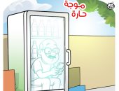 مصر تتأثر بالقبة الحرارية.. ارتفاعات غير مسبوقة بدرجات الحرارة 