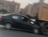 النيابة تستدعى مصور حادث مطاردة سيارة فتيات طريق الواحات لسؤاله حول الواقعة