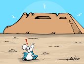 مصر الكبرى.. كاريكاتير اليوم السابع