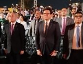 وزير الثقافة ومحافظ القاهرة يصلان إلى القلعة للمشاركة فى حفل افتتاح المهرجان