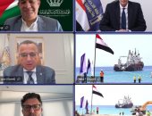 إنزال نظام الكابل البحرى عالى السعة "كورال بريدج" فى مدينة طابا