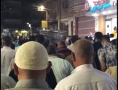 المئات يودعون جثمان الكابتن حنفى هليل نجم غزل المحلة فى عصره الذهبى.. فيديو