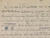 مخطوطة أصلية تكشف: جورج أورويل غير الجملة الافتتاحية لأشهر رواياته