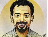 "يد الأب لا تتركك".. كاريكاتير اليوم السابع ينعي مدير التصوير تيمور تيمور