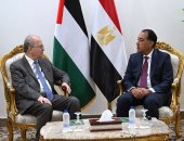 رئيس الوزراء يستقبل نظيره الفلسطينى ويؤكد موقف مصر الثابت تجاه القضية الفلسطينية