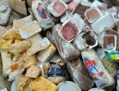 ضبط سلع غذائية منتهية الصلاحية وسجائر مجهولة المصدر بمركزى جرجا وسوهاج