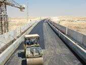 قطار فى السما.. هيئة الطرق تستعرض مراحل إنجاز الكوبرى العملاق قطار فى السما.. هيئة الطرق تستعرض مراحل إنجاز الكوبرى العملاق